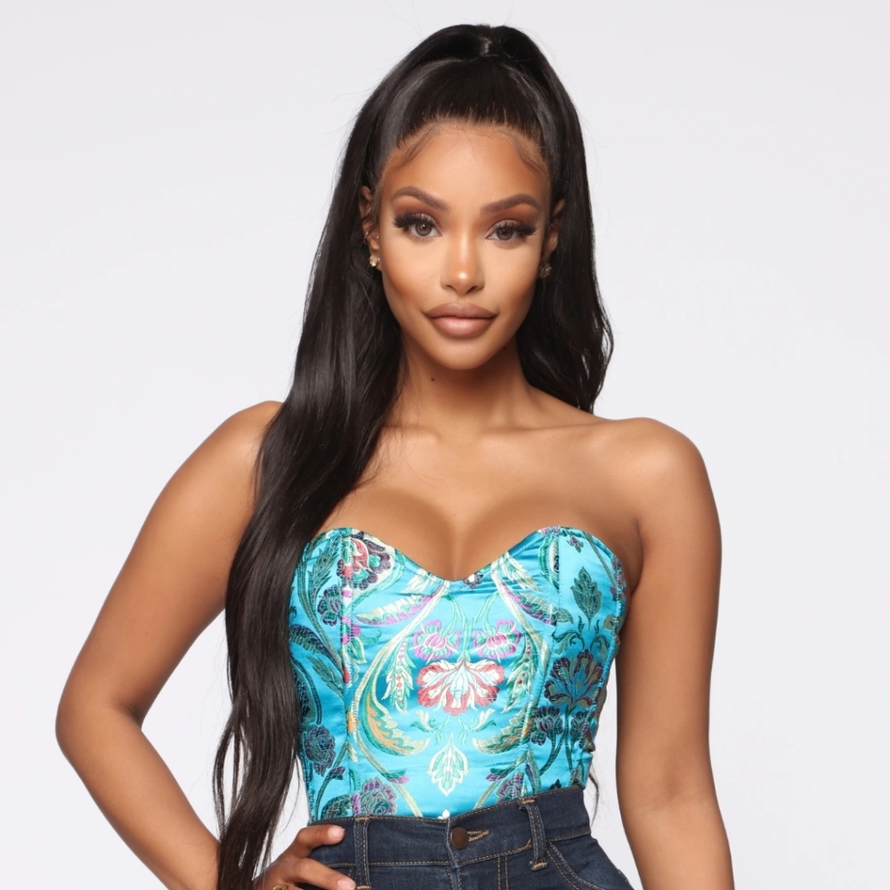 Fashion nova bustier top